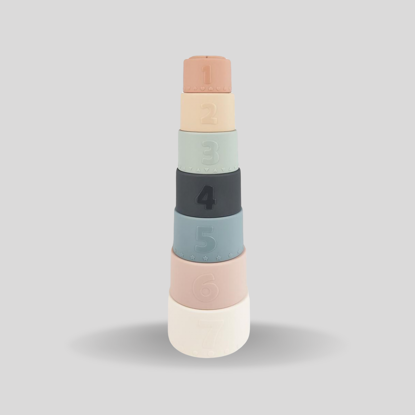 Silicone Baby Stacking Cups