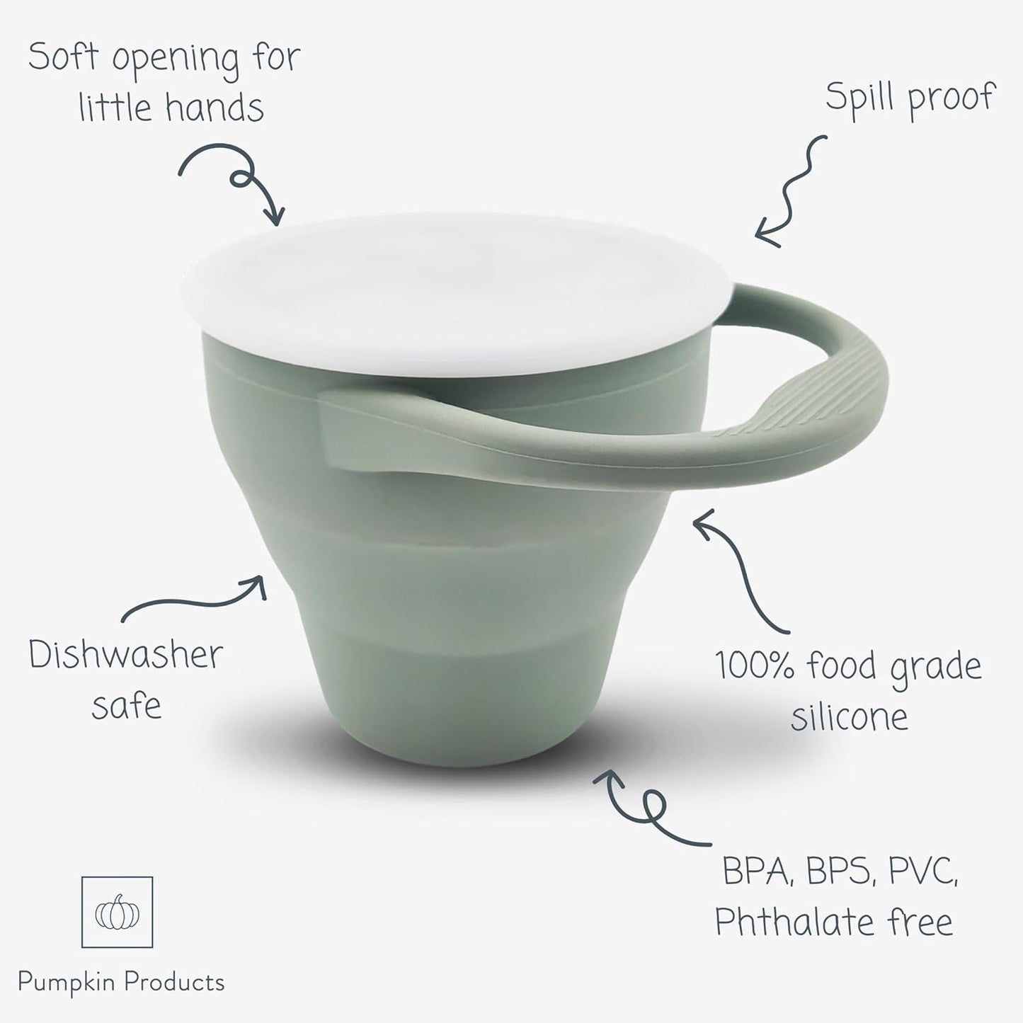 Collapsible Snack Cup