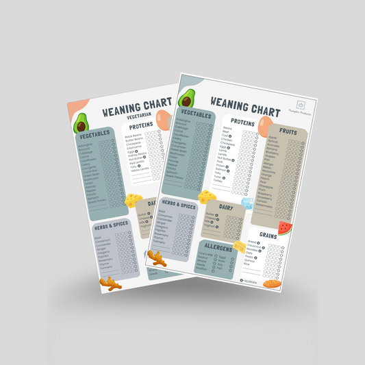 Baby Weaning Chart